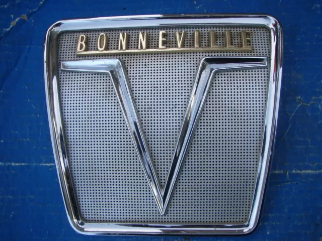 Pontiac rear seat speaker grille bonneville 1962 1961 61 62 convertible hard top