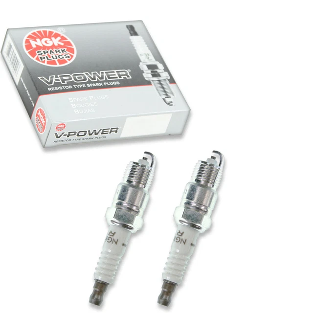 2 pcs NGK 6945 V-Power Spark Plug for UR45 R46TSX 3983 ARF52-6 3605 R46SZ xn