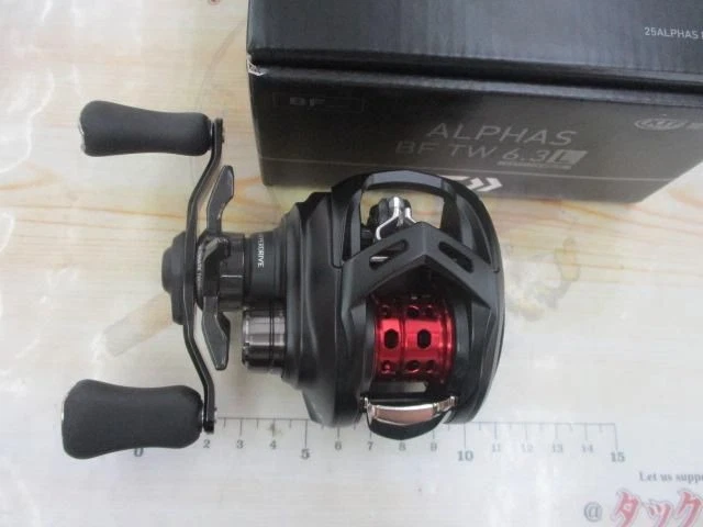DAIWA 25 ALPHAS BF TW 6.3L Bait Casting Reels Used $427.42