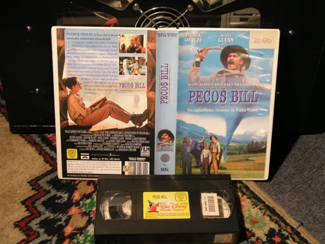 P. Swayze VHS-RARITÄT: Pecos Bill  Ein unglaubliches Abenteuer im Wilden Westen