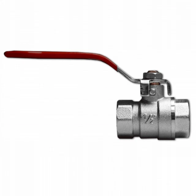 Valvola a sfera in ottone nichelato PN25 Femm/Femm - Ship Leader - Accessori per la nautica Valvola a sfera in ottone nichelato PN25 Femm/Femm - Ship Leader - Accessori per la nautica