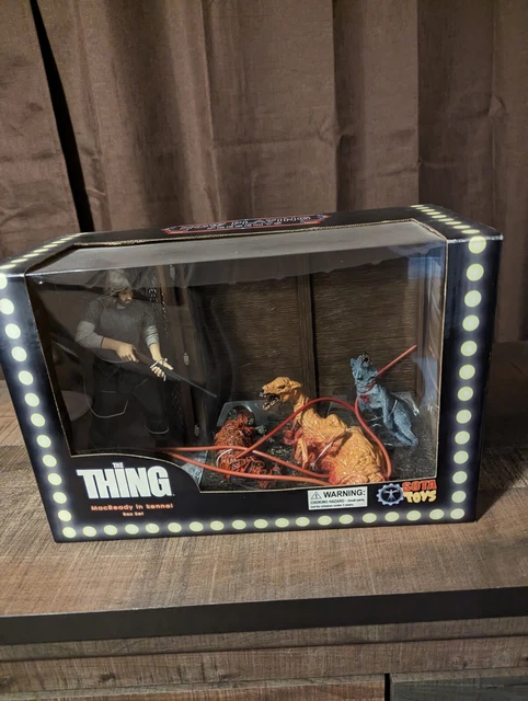 Figurine The Thing - MacReady In Kennel - Sota Toys Now Playing 2006 (NEUVE)