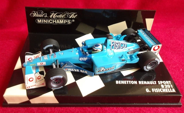 1/43 BENETTON RENAULT Sport B201 USA GP Indianapolis 2001 #8 J.Button EUR 56,49 - FR