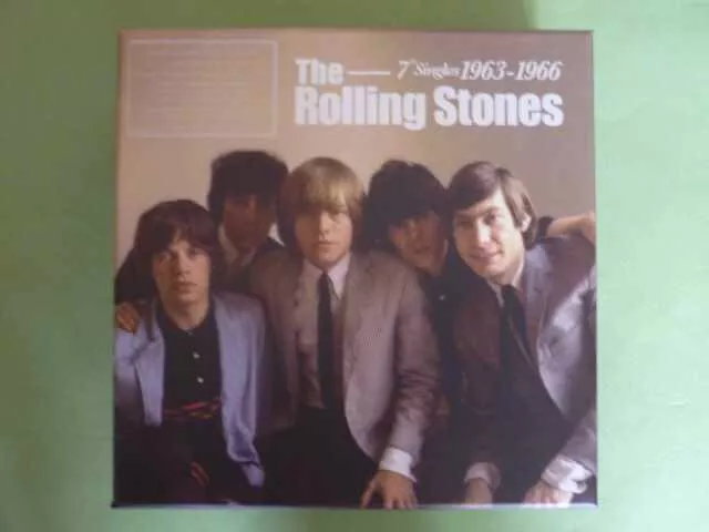 Box -The Rolling Stones -7" Singles 1963-1966 - 15 X Sp -3 X Ep -Re 2022 - Neuf