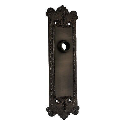 Door Back Plates The Classical Bronze Finish Old Style Sold in Pairs