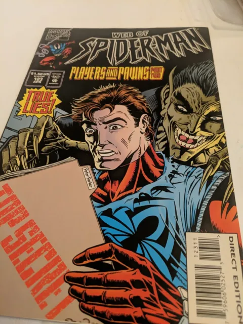 Web of Spider-Man #123 Vol. 1 (1985-1998, 2012)Marvel Comics,Direct