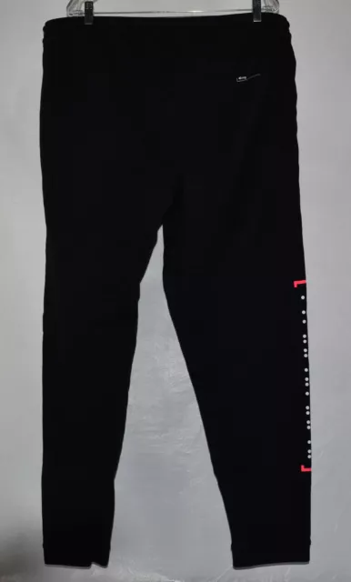 Marcelo Burlon Mens Fleece Pants Trousers Black 2XL Country of Milan
