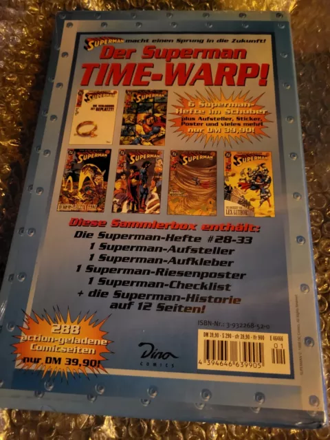 Der Superman Time-Warp! - Sammelbox enthält die Hefte #28-33 OVP & Batman Spec. 2