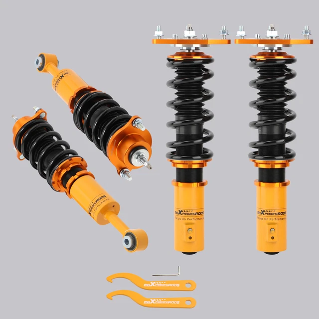 4x Kits Coilovers pour Mitsubishi Lancer Berline 2003-2006 2.0L Adj. Amortisseur