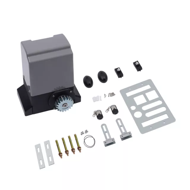 Kit sicurezza vialetto motore auto elettrico 1200 kg apricancello scorrevole + binario 6 m nuovo