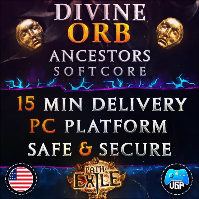 🔥Path of Exile PoE Divine Orbs NECROPOLIS | PoE Divines | Softcore | PC 🔥