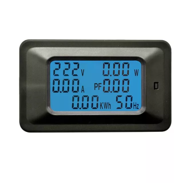 100A AC LCD-Digital Volt Watt Power Energy Meter Monitor KWh Voltmeter Ammeter