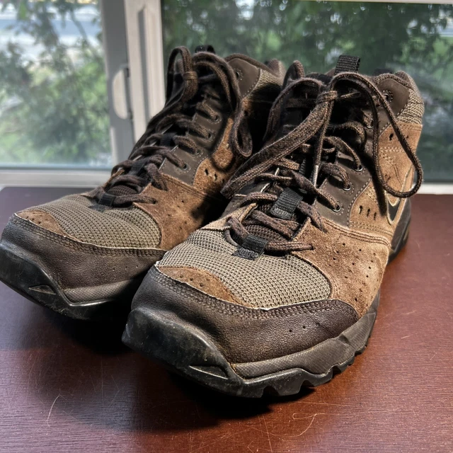 NIKE ACG SALBOLIER Mid Waterproof Boots Shoes Mens 8 Suede  display picture 1
