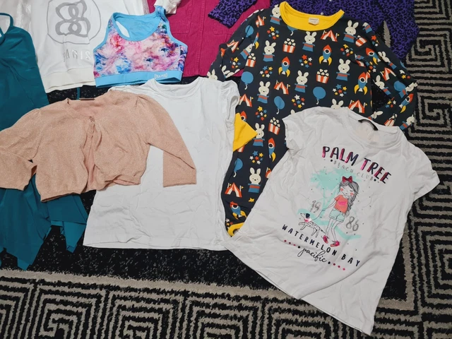 #985💜 Huge Bundle Of Girls Clothes 9-10years NEXT TU PRIMARK USA PRO NUTMEG GEO 4