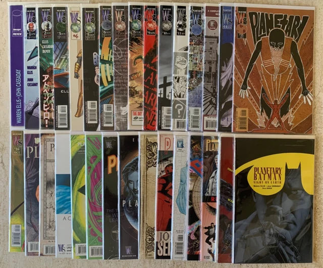 Planetary 1-27 + Preview + 3 Ogns | 1999-2009 | Complete Series | Vf To Vf/Nm