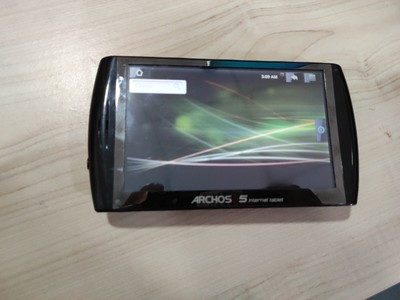 Archos 5 160 GB Internet Media Tablet-Wi-Fi 4.8in 501204 Nero-Grado A 