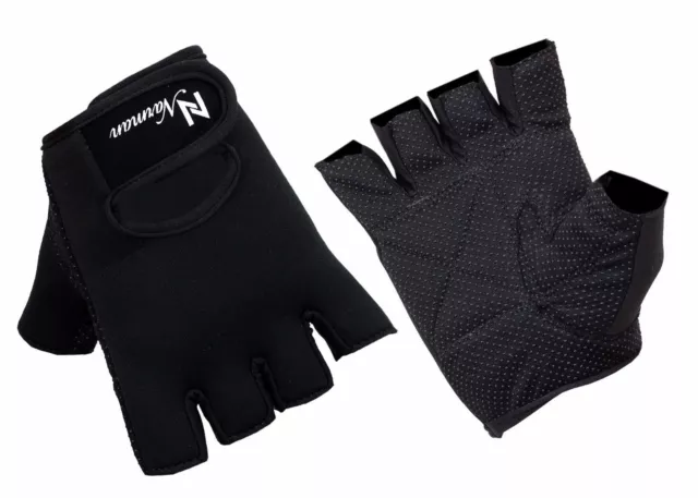 Ladies Weight Lifting Gloves Neoprene Training Body Building Fitness Black