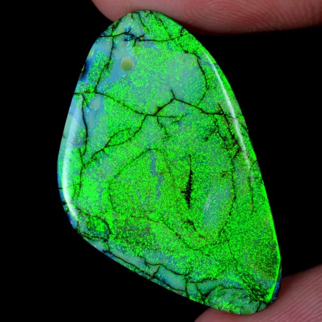 07.95 Cts 100% Natural Charming Monarch Opal Cabochon 18 x 30 mm Gemstone NM33