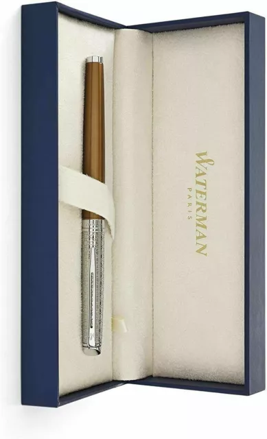 Waterman Hemisphere Fountain Pen La Privee Bronze Satine & Silver Med Pt 1971618