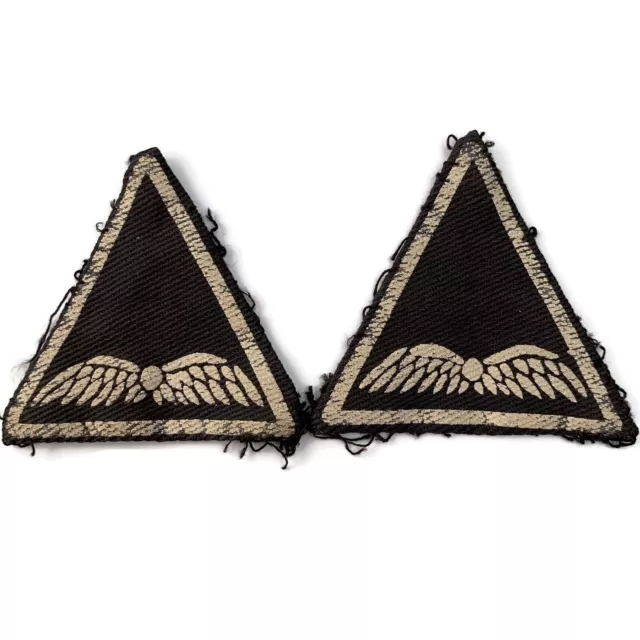 Royal Air Formation Liaison Signals Force Cloth Formation Sign Patch Badge PAIR