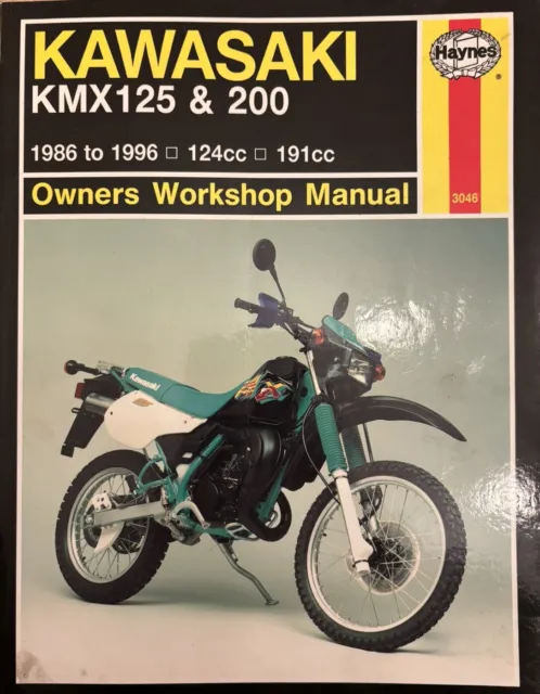 Kawasaki KMX125 & 200 (86 - 02) Haynes Repair Manual (Paperback)