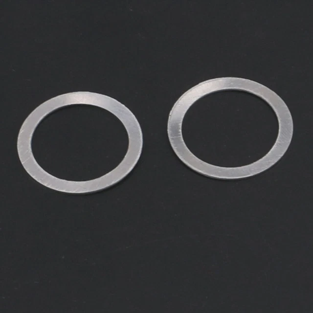 Lot De 10 Anneaux Métal 10cm Blanc - Anneaux Décoratifs Pour Bricolage Attrape-Rêves Couronnes