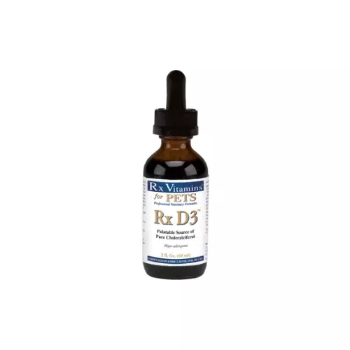 Rx Vitamins For Pets Rx D3, A Palatable Source of Pure Cholecalciferol, 2 oz