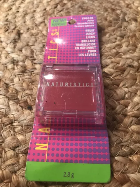 Naturistics Fruit Juicy Licks Flavored Lip Gloss  - Juicy Strawberries