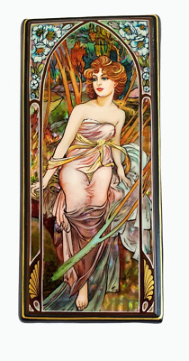 Box Lacquer - Replica Alfons Mucha - Craft Russe-Eveil of The Morning -fedoskino