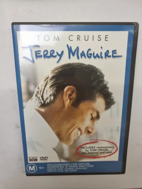 Jerry Maguire  (DVD, 1996) Region 4 Tom Cruise Cuba Gooding Jr. bb379