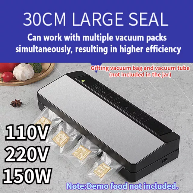 Electric 150W Vacuum Sealing Machine Sealer Food Storage Automatic Packing Home