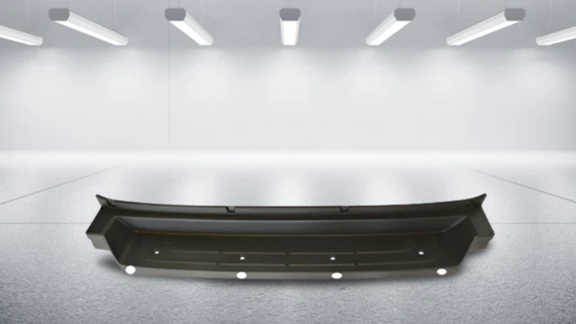 VW CRAFTER 2017-2023 Rear Bumper With Step Plastic Textured With Pdc ...