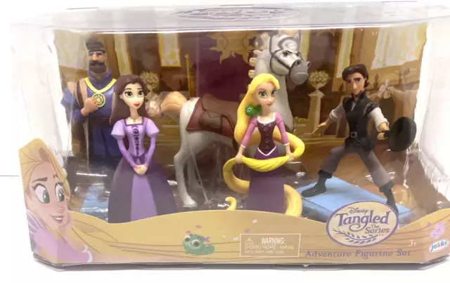 Jakks Pacific Disney Tangled The Series Adventure Figurine Set 5 Figures Nib