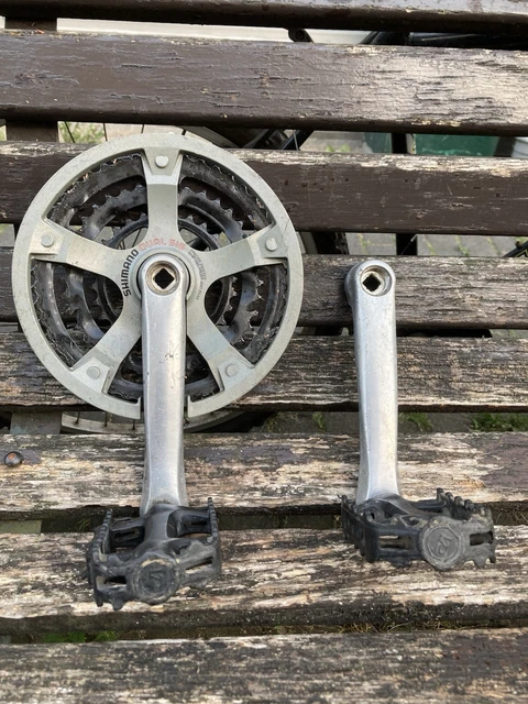 Pédalier Shimano DUAL SIS FC-TY30 170mm Triple 48/38/28 - Neuf En Boîte Ouverte