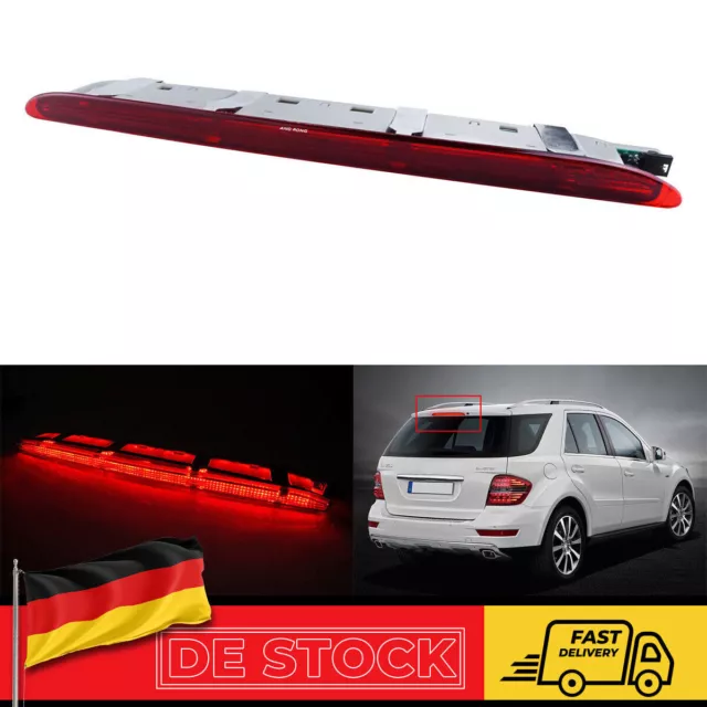 Red 3rd LED High Level Brake Stop Light For 05-11 Mercedes Benz W164 ML320 ML350