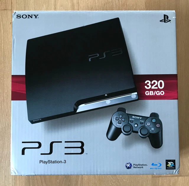 BOITE VIDE EMPTY box Sony Playstation 3 PS3 slim 320Go EUR 19,90