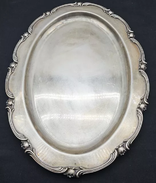 INDUSTRIA PERUANA PLATA ESTERLINA  925 Sterling Silver Platter 2 Lbs+