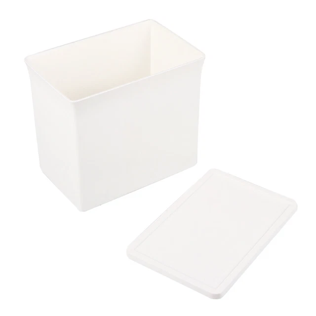 2 pz Varie Organizer Desktop Penna Ufficio Conservazione Cestino Plastica Bambino