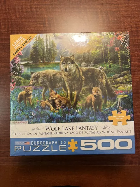 WOLF LAKE FANTASY by Jan Patrik 500-Piece Eurographics Puzzle New And  Sealed £24.58 - PicClick UK