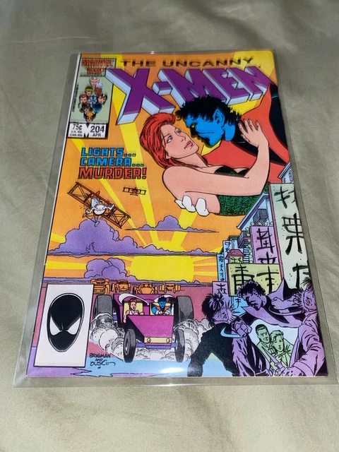 The Uncanny X-Men #204 April 1986 Marvel Comics Comic Book 3