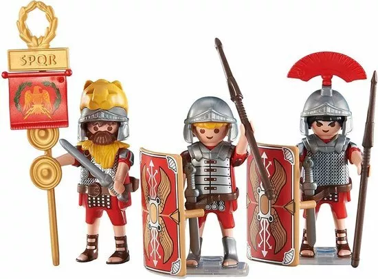 Playmobil 6490 Drei römische Soldaten Römer Roman NEU OVP Eingeschweisst