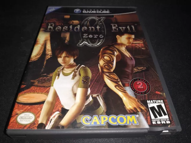 Resident Evil Zero 0 Black Label Nintendo Gamecube MINT condition COMPLETE