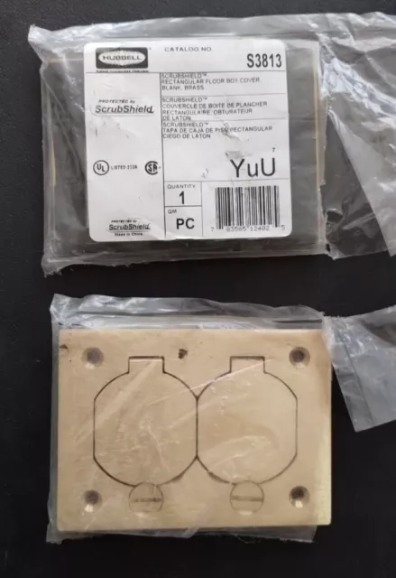 New. Hubbell Wiring Device Floor Cover, Item No. S3825