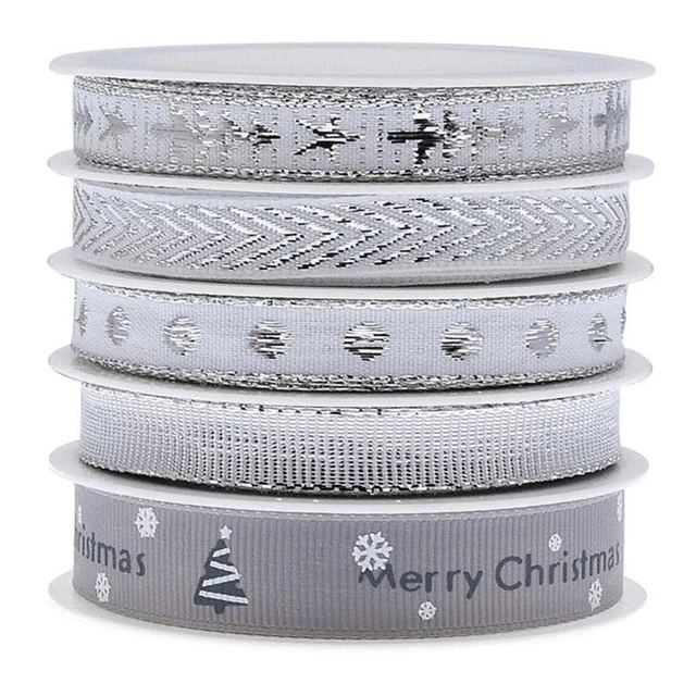 Curling Ribbon For Christmas Gift Wrapping Silver Ribbon For Christmas Tree