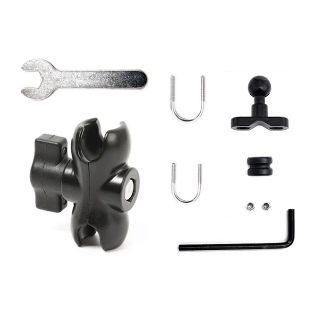 SMALLRIG Pince de fixation pour caméra GoPro pour guidon de moto et