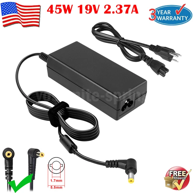 45W AC Adapter Laptop Charger For Acer ADP-45FE F ADP-45HE D Power Supply Cord