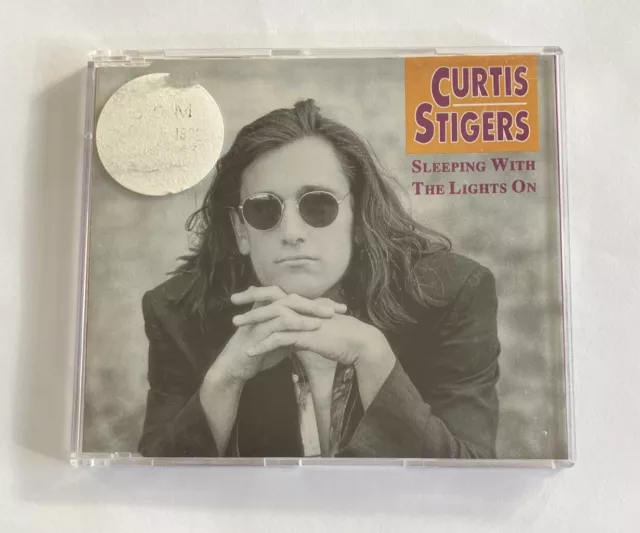 Curtis Stigers: Sleeping With The Lights On - CD-Single (1992, Arista) - CBD2
