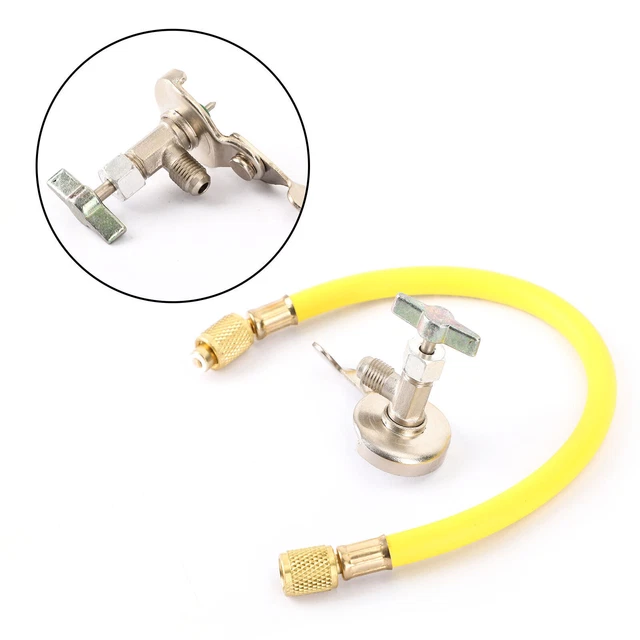 Tuyau De Recharge R12 R22 Air Conditionné Outil Réfrigérant Robinet Valve