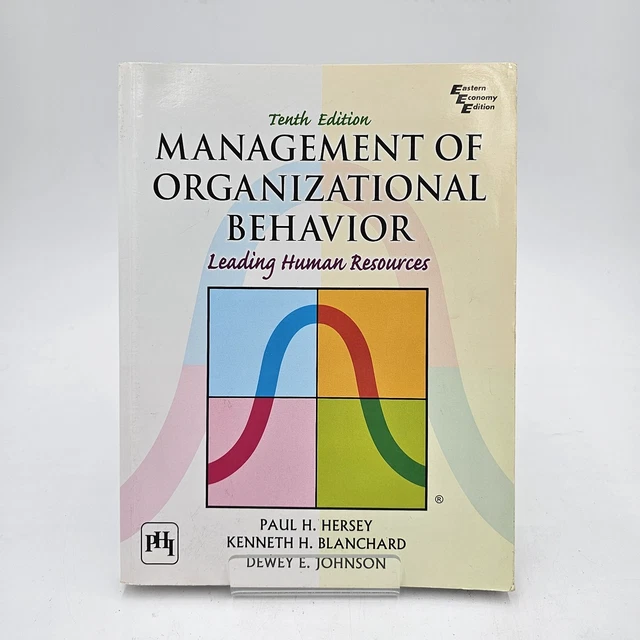 MANAGEMENT OF ORGANIZATIONAL Behavior 10th Edition Hersey Blanchard -EEE - PB VG £58.59 ...