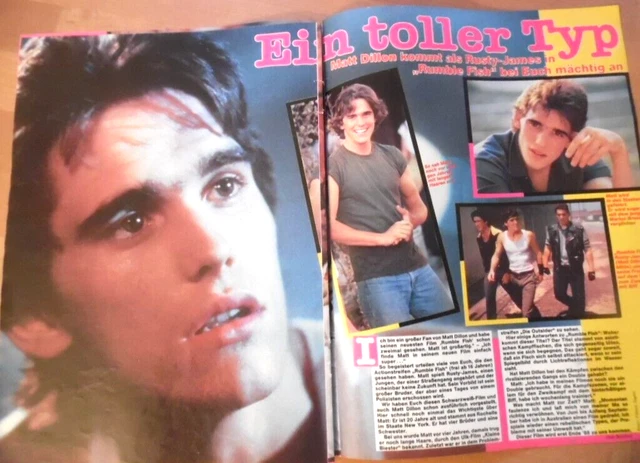 MATT DILLON --- 2x A4 Bravo Clipping B 740